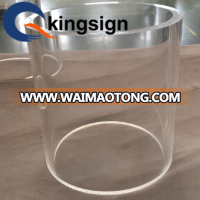 High quality customized diameter clear cast acrylic tube